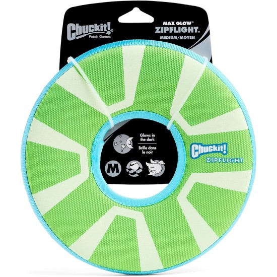 Chuckit CI Zipflight Max Glow Small ø 15cm Chuckit CI Zipflight Max Glow Small ø 15cm