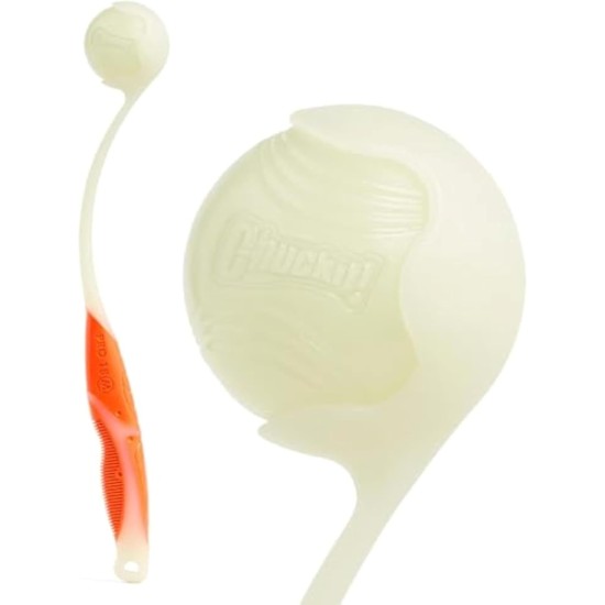 Chuckit! Fetch Pack - Chuck It Dog Ball Launcher 18 m, Tennis Ball, Ultra Rubber Ball and Ultra Fetch Stick Dog Gifts, Dog Toys Indestructible Dog Ball Thrower Launcher Chuckit! Fetch Pack - Chuck It Dog Ball Launcher 18 m, Tennis Ball, Ultra Rubber Ball and Ultra Fetch Stick Dog Gifts, Dog Toys Indestructible Dog Ball Thrower Launcher