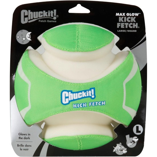 Chuckit! Kick Fetch Dog Toy, 19 cm, Large Chuckit! Kick Fetch Dog Toy, 19 cm, Large