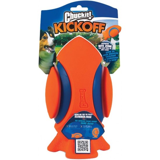Chuckit! Kick Off Dog Toy, Interactive Floating Football Dog Toy, Throwing Toy for Dogs Chuckit! Kick Off Dog Toy, Interactive Floating Football Dog Toy, Throwing Toy for Dogs