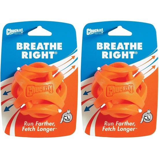 Chuckit! Medium Durable Breathe Right Dog Ball Chuckit! Medium Durable Breathe Right Dog Ball