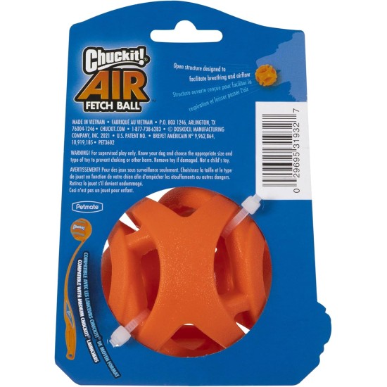 Chuckit! Medium Durable Breathe Right Dog Ball Chuckit! Medium Durable Breathe Right Dog Ball
