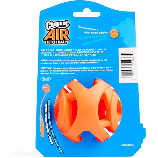 Chuckit! Small Durable Breathe Right Dog Ball Chuckit! Small Durable Breathe Right Dog Ball