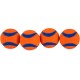 Chuckit! Ultra Ball Dog Toy Ball Durable Rubber High Bounce Floating Chuck It Launcher Compatible Toy Balls for Dogs 3 Pack Medium