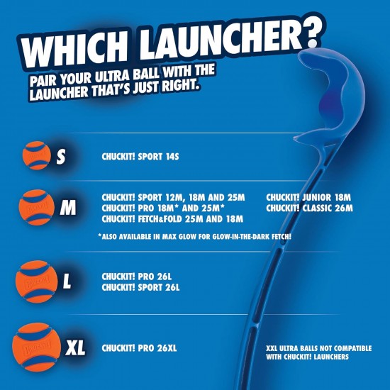 Chuckit Ultra Ball, m, Orange Chuckit Ultra Ball, m, Orange