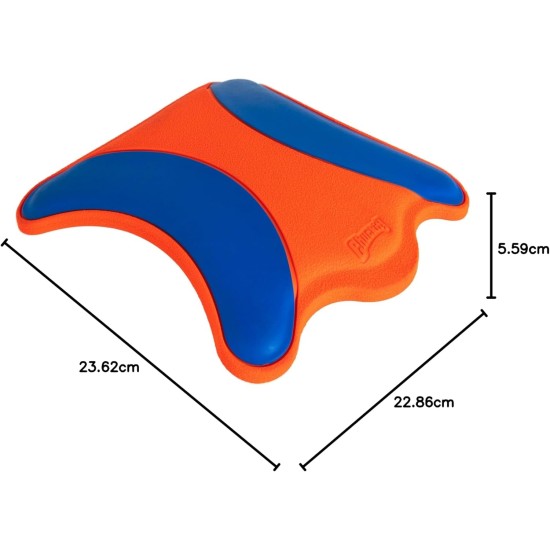 Chuckit! Ultra Flying Squirrel - Extremely Durable Frisbee that Glides Through the Air - Ideal for Land and Water Games - One Size Fits All - Dimensions 9.25" x 9" x 2.2" Chuckit! Ultra Flying Squirrel - Extremely Durable Frisbee that Glides Through the Air - Ideal for Land and Water Games - One Size Fits All - Dimensions 9.25" x 9" x 2.2"