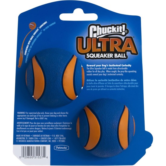 Chuckit! Ultra Squeaker Ball for Dogs Chuckit! Ultra Squeaker Ball for Dogs