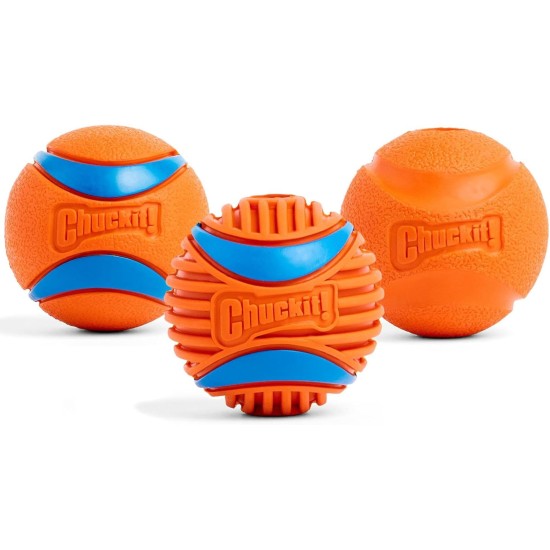 Chuckit! Ultra Squeaker Rubber High Bounce Dog Toy for Land and Water Cannon, Extra Large Chuckit! Ultra Squeaker Rubber High Bounce Dog Toy for Land and Water Cannon, Extra Large