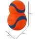 Chuckit! Ultra Squeaker Rubber High Bounce Dog Toy for Land and Water Cannon, Extra Large Chuckit! Ultra Squeaker Rubber High Bounce Dog Toy for Land and Water Cannon, Extra Large