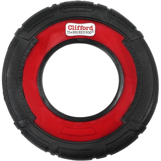 Clifford® Flying Disc Frisbee Dog Toy, Durable Dog Frisbee for Aggressive Chewers, Quality, Strong Rubber Frisbee for Dogs for Fetch, Throwing and Tugging Clifford® Flying Disc Frisbee Dog Toy, Durable Dog Frisbee for Aggressive Chewers, Quality, Strong Rubber Frisbee for Dogs for Fetch, Throwing and Tugging