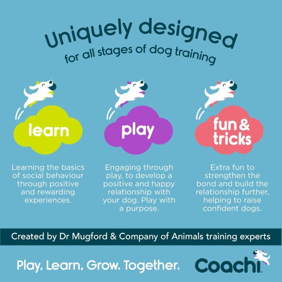 Coachi Chase & Treat, Ideal for Hunting & Playing, Agility & Distance Training, Promotes Interaction, Good for Motivation, Distance Reward Training & Promotes Fetch. For Dogs and Puppies Coachi Chase & Treat, Ideal for Hunting & Playing, Agility & Distance Training, Promotes Interaction, Good for Motivation, Distance Reward Training & Promotes Fetch. For Dogs and Puppies
