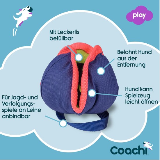 Coachi Chase & Treat, Ideal for Hunting & Playing, Agility & Distance Training, Promotes Interaction, Good for Motivation, Distance Reward Training & Promotes Fetch. For Dogs and Puppies Coachi Chase & Treat, Ideal for Hunting & Playing, Agility & Distance Training, Promotes Interaction, Good for Motivation, Distance Reward Training & Promotes Fetch. For Dogs and Puppies