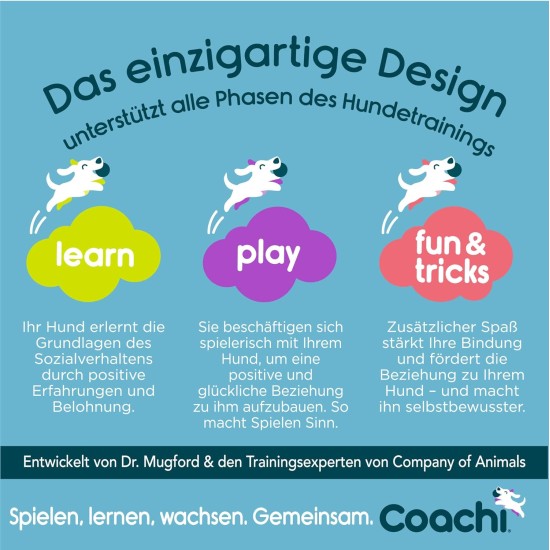 Coachi Chase & Treat, Ideal for Hunting & Playing, Agility & Distance Training, Promotes Interaction, Good for Motivation, Distance Reward Training & Promotes Fetch. For Dogs and Puppies Coachi Chase & Treat, Ideal for Hunting & Playing, Agility & Distance Training, Promotes Interaction, Good for Motivation, Distance Reward Training & Promotes Fetch. For Dogs and Puppies