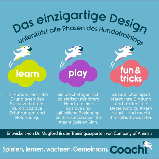 Coachi Chase & Treat, Ideal for Hunting & Playing, Agility & Distance Training, Promotes Interaction, Good for Motivation, Distance Reward Training & Promotes Fetch. For Dogs and Puppies Coachi Chase & Treat, Ideal for Hunting & Playing, Agility & Distance Training, Promotes Interaction, Good for Motivation, Distance Reward Training & Promotes Fetch. For Dogs and Puppies