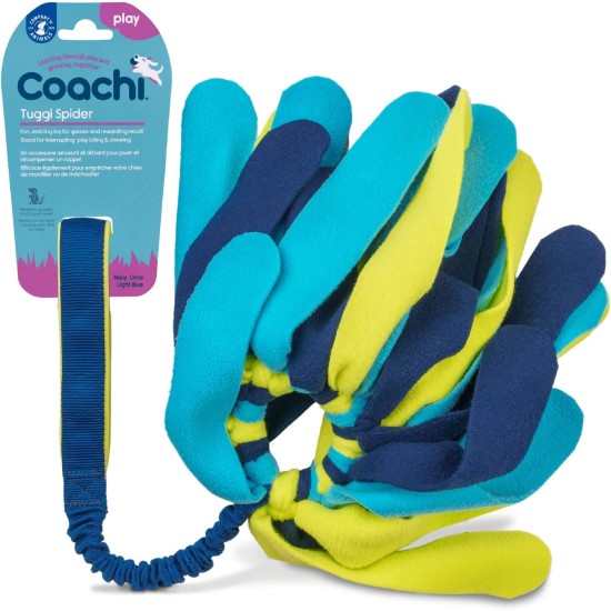 Coachi Tuggi Hide, Perfect for Interactive Play, Robust & Comfortable, Stretchy Bungee Handle, Reward Training, Recall Training, Stop Biting & Chewing, Ideal for Agility. For Dogs & Puppies Coachi Tuggi Hide, Perfect for Interactive Play, Robust & Comfortable, Stretchy Bungee Handle, Reward Training, Recall Training, Stop Biting & Chewing, Ideal for Agility. For Dogs & Puppies
