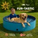 Cool Paws Collapsible Dog Pool 80 x 30 cm - Foldable Plastic Paddling Pool for Dogs and Cats Leakproof Indoor Outdoor Portable Kids Pool (Blue, Small) Cool Paws Collapsible Dog Pool 80 x 30 cm - Foldable Plastic Paddling Pool for Dogs and Cats Leakproof Indoor Outdoor Portable Kids Pool (Blue, Small)