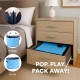 Cool Paws Collapsible Dog Pool 80 x 30 cm - Foldable Plastic Paddling Pool for Dogs and Cats Leakproof Indoor Outdoor Portable Kids Pool (Blue, Small) Cool Paws Collapsible Dog Pool 80 x 30 cm - Foldable Plastic Paddling Pool for Dogs and Cats Leakproof Indoor Outdoor Portable Kids Pool (Blue, Small)