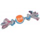 Corde with tennis ball 30 cm for chien Corde with tennis ball 30 cm for chien
