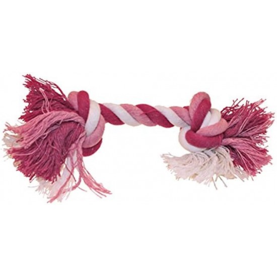 Croci 2 Knot Rope Pink Purple Large 30cm Croci 2 Knot Rope Pink Purple Large 30cm