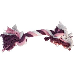 Croci 2 Knot Rope Pink Purple Large 30cm Croci 2 Knot Rope Pink Purple Large 30cm