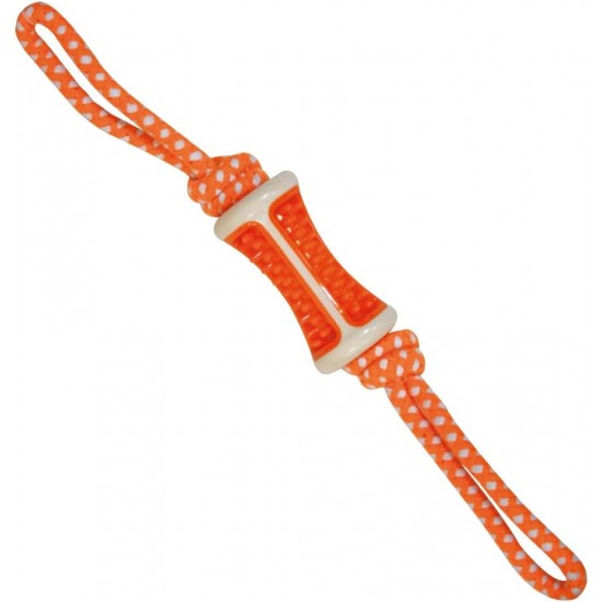 Croci Blasting Roll with TPR Rope Toy Croci Blasting Roll with TPR Rope Toy