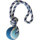 Croci Rope with Bow and Ball for Dogs, Light Blue, M/6 x 40 cm Croci Rope with Bow and Ball for Dogs, Light Blue, M/6 x 40 cm