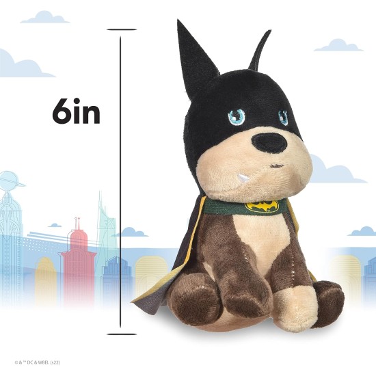 DC Comics Superpets Ace Plush Bone with Squeaky Bone 6" Ace Dog Toy Superpets Movie Batman Logo Chew Toy DC Dog Toy Accessories DC Comics Superpets Ace Plush Bone with Squeaky Bone 6" Ace Dog Toy Superpets Movie Batman Logo Chew Toy DC Dog Toy Accessories