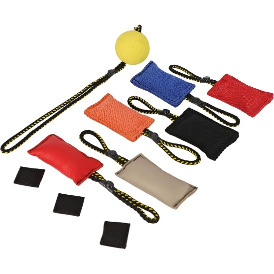 DINGO GEAR Magnetic Dog Training Kit: Encased Magnet, Red Nylcot & Genuine Leather Bite Puller DINGO GEAR Magnetic Dog Training Kit: Encased Magnet, Red Nylcot & Genuine Leather Bite Puller