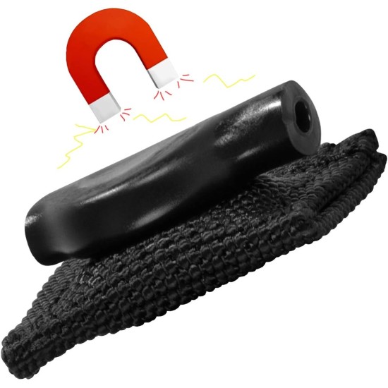 DINGO GEAR Magnetic Dog Training Kit: Encased Magnet, Red Nylcot & Genuine Leather Bite Puller DINGO GEAR Magnetic Dog Training Kit: Encased Magnet, Red Nylcot & Genuine Leather Bite Puller