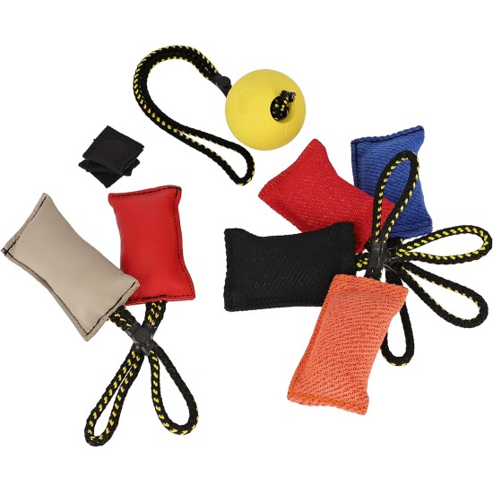 DINGO GEAR Magnetic Dog Training Kit: Encased Magnet, Red Nylcot & Genuine Leather Bite Puller DINGO GEAR Magnetic Dog Training Kit: Encased Magnet, Red Nylcot & Genuine Leather Bite Puller