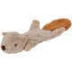 Dehner Wild Nature Flat Squirrel Dog Toy with Squeaker Length 45 cm Polyester Brown Dehner Wild Nature Flat Squirrel Dog Toy with Squeaker Length 45 cm Polyester Brown