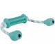Denta Fun stick with rope, natural rubber, 9 cm/37 cm - MINT FLAVOUR, Massages the gums!