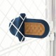 Diggs Groov Dog Training Toy I Puppy Training Aid I Crate Training Aids for Puppies I Attachment to Crate I Reduce Anxiety I Dog Treat Dispenser I Dog Kennel Toy I Navy