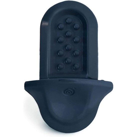 Diggs Groov Dog Training Toy I Puppy Training Aid I Crate Training Aids for Puppies I Attachment to Crate I Reduce Anxiety I Dog Treat Dispenser I Dog Kennel Toy I Navy