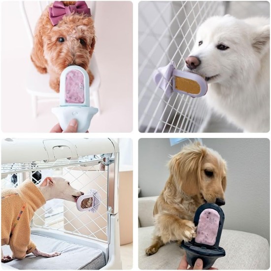 Diggs Groov Dog Training Toys, Puppy Training Aid, Crate Training Aid for Puppies, Attaches to Crate, Reduce Anxiety, Dog Treat Dispenser, Kennel Toy, Ice Cream Diggs Groov Dog Training Toys, Puppy Training Aid, Crate Training Aid for Puppies, Attaches to Crate, Reduce Anxiety, Dog Treat Dispenser, Kennel Toy, Ice Cream