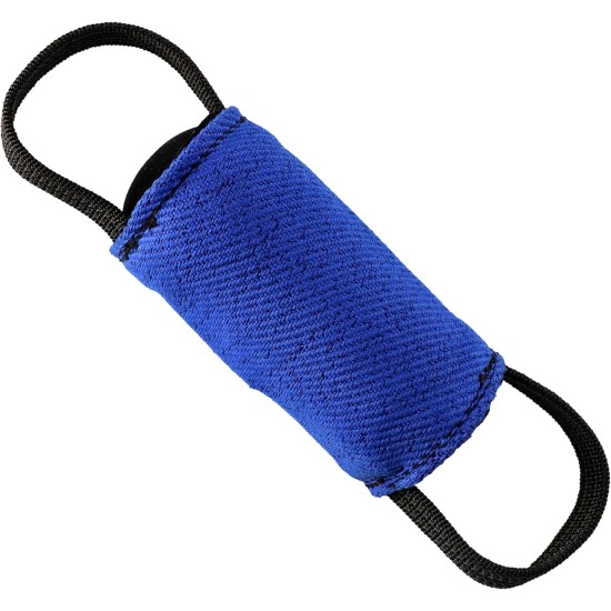 Dingo Gear Toy Training Roller Made of Nylcot Dog Sports Fetch Pull Play 2 Handles 15 x 8 cm Blue S02806 Dingo Gear Toy Training Roller Made of Nylcot Dog Sports Fetch Pull Play 2 Handles 15 x 8 cm Blue S02806
