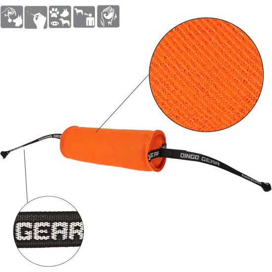 Dingo Gear Training Toy Nylcott French Material Training Game Apport IGP Obedience Fetch Game for Dog (Roller, Red) Dingo Gear Training Toy Nylcott French Material Training Game Apport IGP Obedience Fetch Game for Dog (Roller, Red)