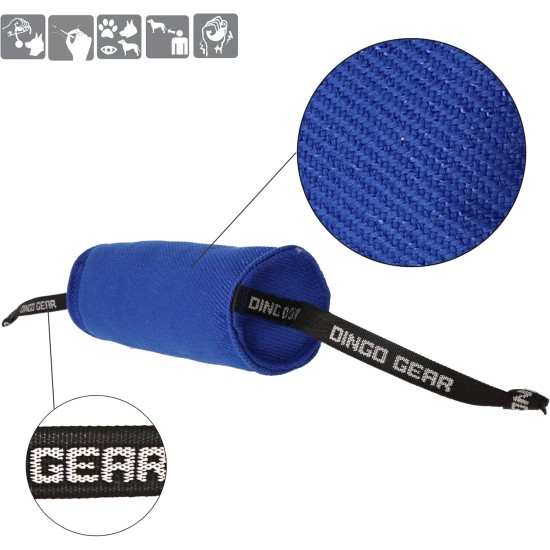 Dingo Gear Training Toy Nylcott French Material Training Game Apport IGP Obedience Fetch Game for Dog (Roller, Red) Dingo Gear Training Toy Nylcott French Material Training Game Apport IGP Obedience Fetch Game for Dog (Roller, Red)