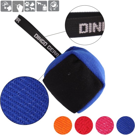 Dingo Gear Training Toy Nylcott French Material Training Game Apport IGP Obedience Fetch Game for Dog (Roller, Red) Dingo Gear Training Toy Nylcott French Material Training Game Apport IGP Obedience Fetch Game for Dog (Roller, Red)