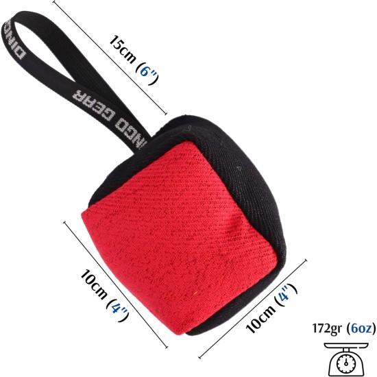 Dingo Gear Training Toy Nylcott French Material Training Game Apport IGP Obedience Fetch Game for Dog (Roller, Red) Dingo Gear Training Toy Nylcott French Material Training Game Apport IGP Obedience Fetch Game for Dog (Roller, Red)