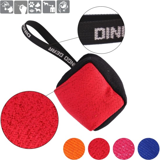 Dingo Gear Training Toy Nylcott French Material Training Game Apport IGP Obedience Fetch Game for Dog (Roller, Red) Dingo Gear Training Toy Nylcott French Material Training Game Apport IGP Obedience Fetch Game for Dog (Roller, Red)