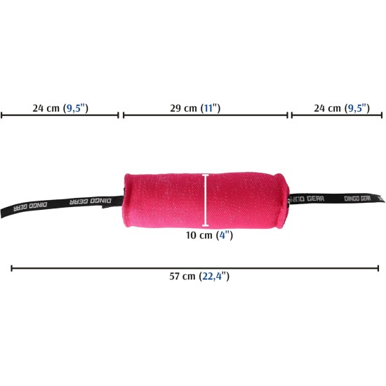 Dingo Gear Training Toy Nylcott French Material Training Game Apport IGP Obedience Fetch Game for Dog (Roller, Red) Dingo Gear Training Toy Nylcott French Material Training Game Apport IGP Obedience Fetch Game for Dog (Roller, Red)