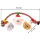 Dingo Plush Dog Toy Lead Magic Moment 34 cm Gift for a Dog Christmas Toy with a Squeaker Game with Dog 17478 Dingo Plush Dog Toy Lead Magic Moment 34 cm Gift for a Dog Christmas Toy with a Squeaker Game with Dog 17478