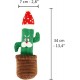 Dingo Plush Dog Toy Penguin Emil 30 cm Gift for a Dog Christmas Toy with a Squeaker Game with Dog 17471