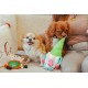 Dingo Plush Dog Toy Penguin Emil 30 cm Gift for a Dog Christmas Toy with a Squeaker Game with Dog 17471