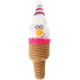 Dingo Plush Dog Toy Penguin Emil 30 cm Gift for a Dog Christmas Toy with a Squeaker Game with Dog 17471
