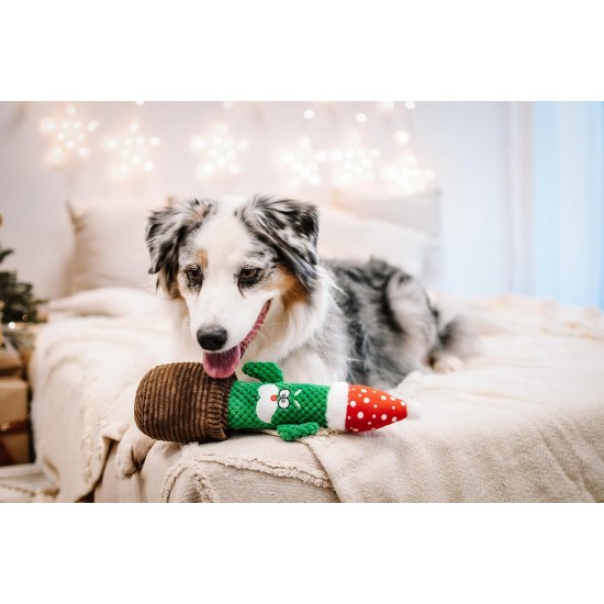 Dingo Plush Dog Toy Reinanimal ALFI 20 cm Gift for a Dog Christmas Toy with a Squeaker Game with Dog 17472 Dingo Plush Dog Toy Reinanimal ALFI 20 cm Gift for a Dog Christmas Toy with a Squeaker Game with Dog 17472