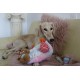 Dingo Waldemar Rutkowski Plush Dog Toy Birthday Cake with Bear and Party Hat with Squeakers Inside (Z30045) Dingo Waldemar Rutkowski Plush Dog Toy Birthday Cake with Bear and Party Hat with Squeakers Inside (Z30045)