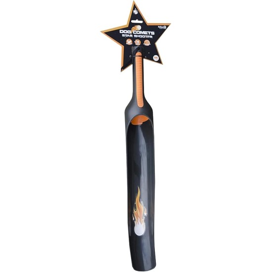 Dog Comets Star Launcher - 58 cm - Ball Launcher - Dog Toy - Suitable for Balls Diameter 6 cm - ABS Plastic - S-RS Rubber Coating - Fetch Toy - Interactive Dog Toy - Green Dog Comets Star Launcher - 58 cm - Ball Launcher - Dog Toy - Suitable for Balls Diameter 6 cm - ABS Plastic - S-RS Rubber Coating - Fetch Toy - Interactive Dog Toy - Green