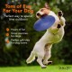Dog Frisbee, Dog Toy for Large Dogs, Aerodynamic Dog Frisbee in Visible Blue Colour, Rubber for Catching Games, Agility, Dog Training, Small, Medium and Large Dogs Dog Frisbee, Dog Toy for Large Dogs, Aerodynamic Dog Frisbee in Visible Blue Colour, Rubber for Catching Games, Agility, Dog Training, Small, Medium and Large Dogs